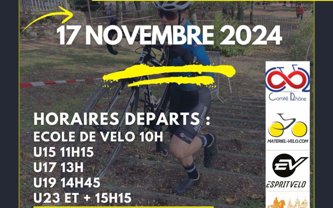 Championnat Ain Rhône de cyclo cross